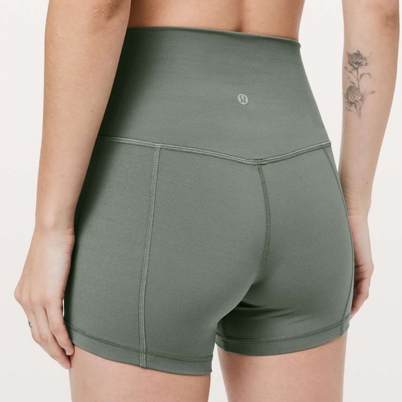 lululemon athletica Pants - Lululemon align short 4” grey sage